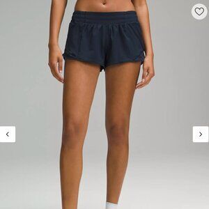 Lululemon Navy Hotty Hot 2.5 Shorts SZ 12